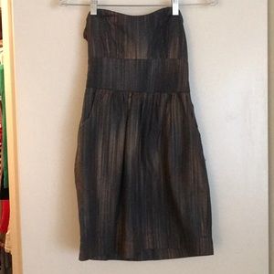 Cute strapless party dress